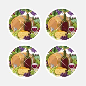 40057 Wine Barrel x4