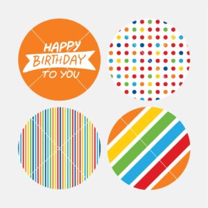 40077 Birthday Orange