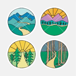 40201 Forest Mountains