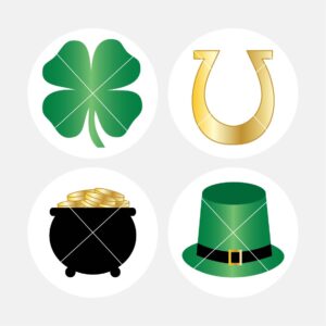 40102 St Patrick's Day Icons / Backing Card #2