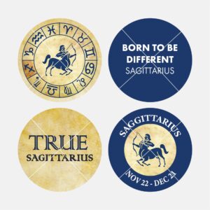 40292 Zodiac Blue Sagittarius