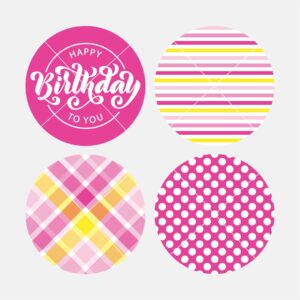 40109 Birthday Pink Yellow