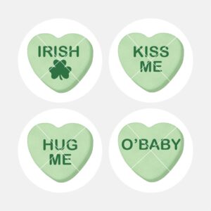 40126 Candy Hearts Green