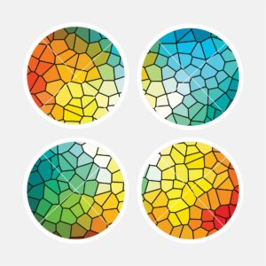 40128 Stained Glass Multi