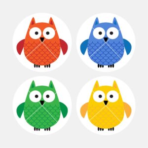 40142 Owls Primary x4