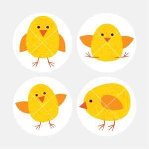 40143 Thumbprint Chicks