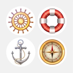 40145 Nautical Icons
