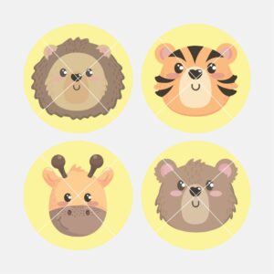 40159 Baby Animals Yellow