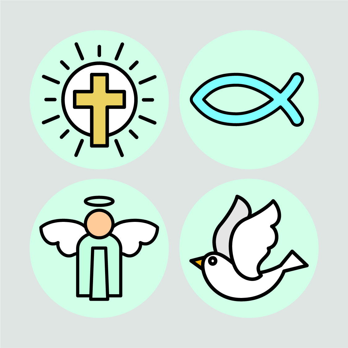 catholic symbols of the holy spirit
