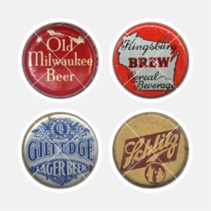 40359 Vintage Beer Caps 2