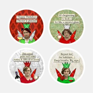 40334 Christmas Wine Humor 2