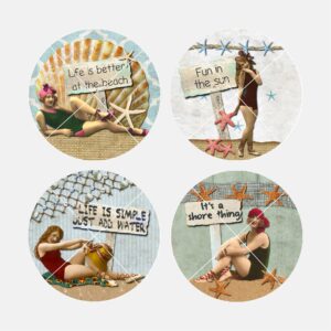 40326 Vintage Beach Ladies 1