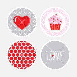 40385 Love Cupcake Heart