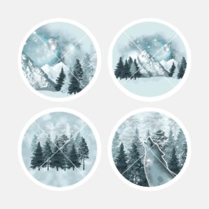 40394 Mystical Mountains Wolf