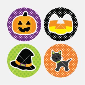 40378 Halloween Polka Dots