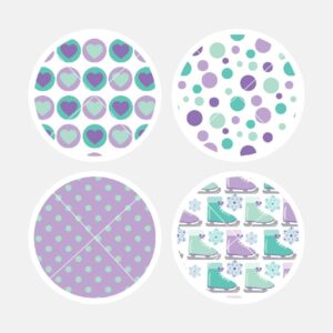 40379 Ice Skating Polka Dots