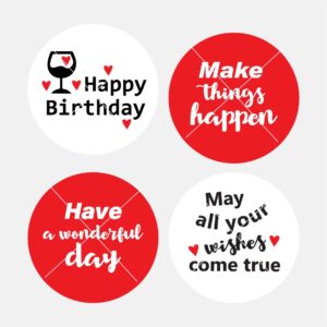 40493 Birthday Red Black