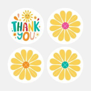 40573 Thank You Yellow Flowers